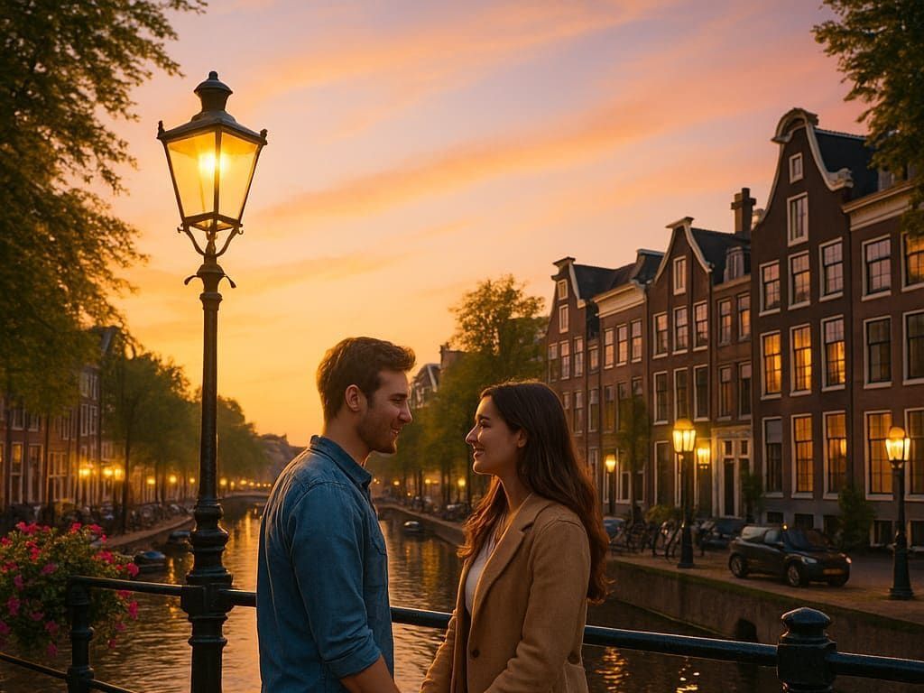 American couple settling into life in a Dutch city